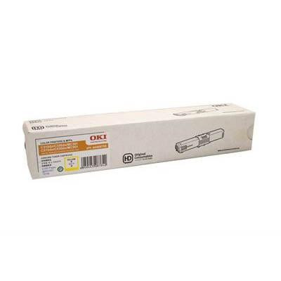 Image for OKI 44469755 TONER CARTRIDGE YELLOW from OFFICE NATIONAL CANNING VALE