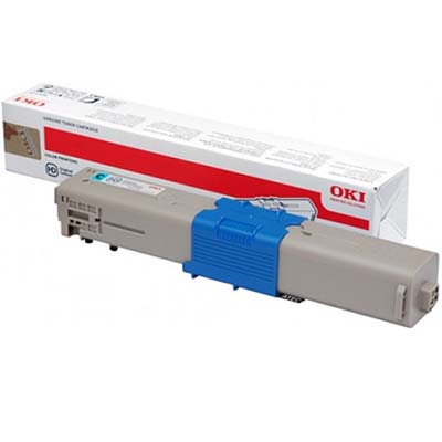 Image for OKI 44973547 C301 TONER CARTRIDGE CYAN from Angletons Office National