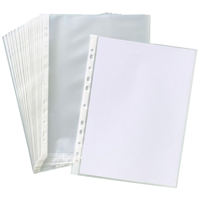Image for OFFICE NATIONAL BUSINESS SHEET PROTECTORS 40 MICRON A4 BOX 100 from Surry Office National