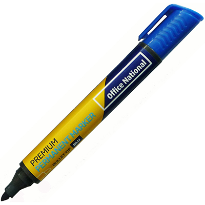 Image for OFFICE NATIONAL PREMIUM PERMANENT MARKER BULLET BLUE from Express Office National