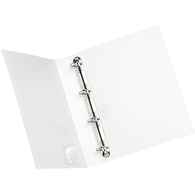 Image for INITIATIVE INSERT RING BINDER 4D 65MM A4 WHITE from Office National