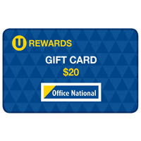 u-rewards $20 credit (9000 points required)