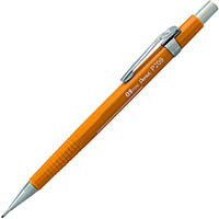 pentel p209 mechanical drafting pencil 0.9mm yellow pack 12