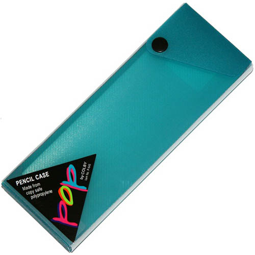 Image for POP DRAWER TYPE PENCIL BOX 25 X 75 X 200MM BLUE from Mackay Business Machines (MBM) Office National