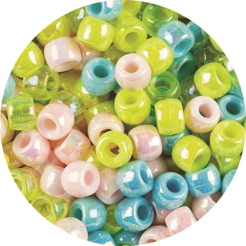 Image for EDUCATIONAL COLOURS PONY BEADS PEARL PACK 1000 from OFFICE NATIONAL CANNING VALE