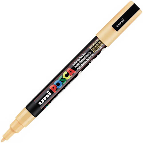 Image for POSCA PC-3M PAINT MARKER BULLET FINE 1.3MM LIGHT ORANGE from Emerald Office Supplies Office National