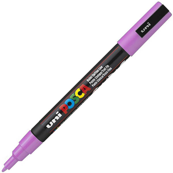Image for POSCA PC-3M PAINT MARKER BULLET FINE 1.3MM LILAC from Office National Limestone Coast