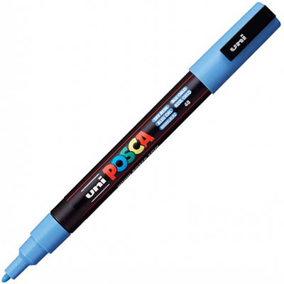 Image for POSCA PC-3M PAINT MARKER BULLET FINE 1.3MM SKY BLUE from Office National Sydney Stationery