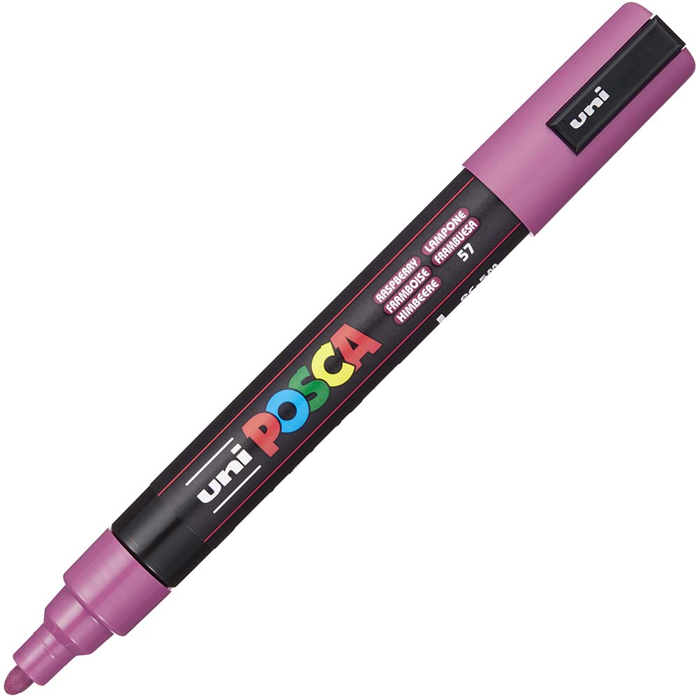 Image for POSCA PC-5M PAINT MARKER BULLET MEDIUM 2.5MMM RASPBERRY from Aztec Office National Melbourne
