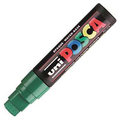 Image for POSCA PC-17K PAINT MARKER CHISEL EXTRA BROAD 15MM GREEN from Connelly's Office National