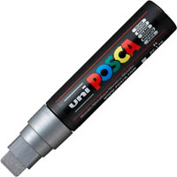 posca pc-17k paint marker chisel extra broad 15mm silver