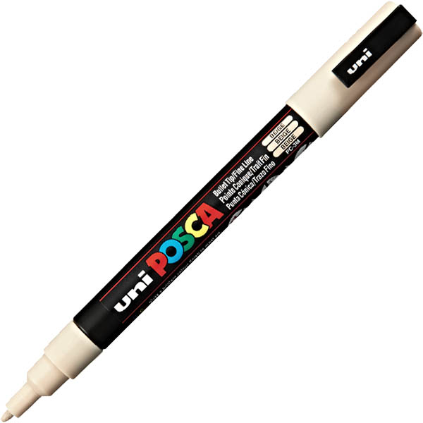 Image for POSCA PC-1M PAINT MARKER BULLET EXTRA FINE 1.0MM BEIGE from Connelly's Office National
