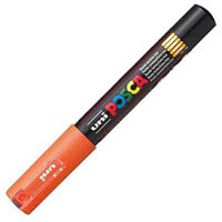 posca pc-1m paint marker bullet extra fine 1.0mm orange