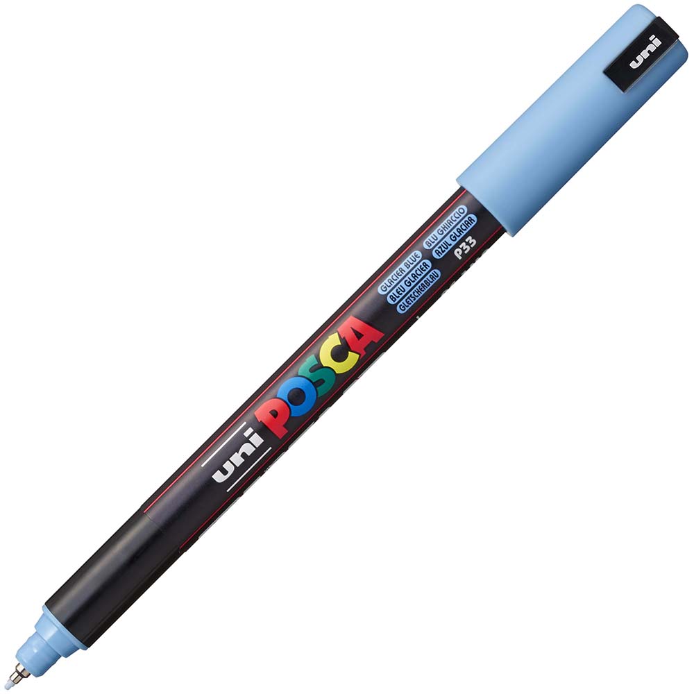 Image for POSCA PC-1MR PAINT MARKER BULLET ULTRA FINE 0.7MM GLACIER BLUE from Emerald Office Supplies Office National