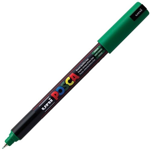Image for POSCA PC-1MR PAINT MARKER BULLET ULTRA FINE 0.7MM GREEN from Office National Perth CBD