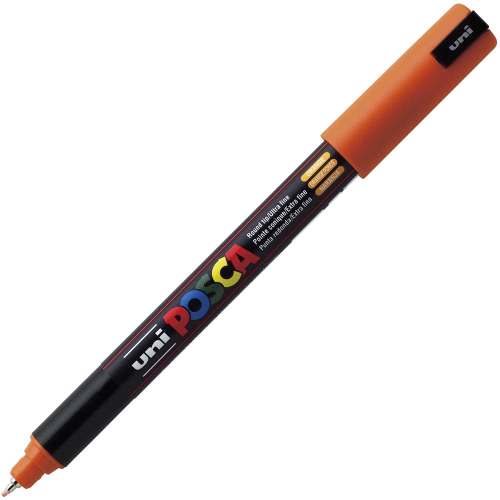 Image for POSCA PC-1MR PAINT MARKER BULLET ULTRA FINE 0.7MM ORANGE from Discount Office National