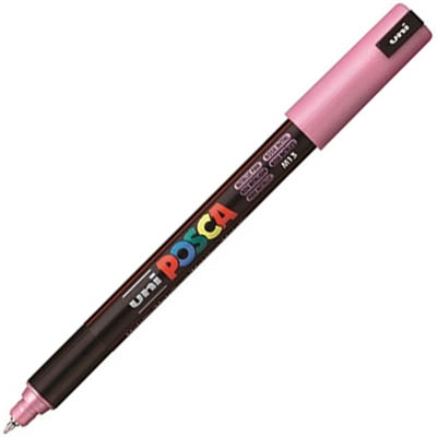 Image for POSCA PC-1MR PAINT MARKER BULLET ULTRA FINE 0.7MM PINK from Angletons Office National