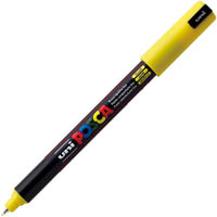 posca pc-1mr paint marker bullet ultra fine 0.7mm yellow