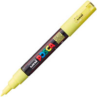posca pc-1m paint marker bullet extra fine 1.0mm sunshine yellow