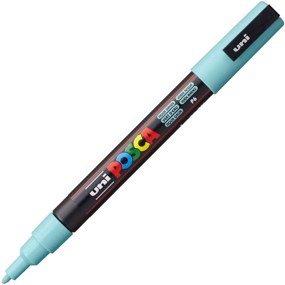 Image for POSCA PC-3M PAINT MARKER BULLET FINE 1.3MM AQUA GREEN from Discount Office National