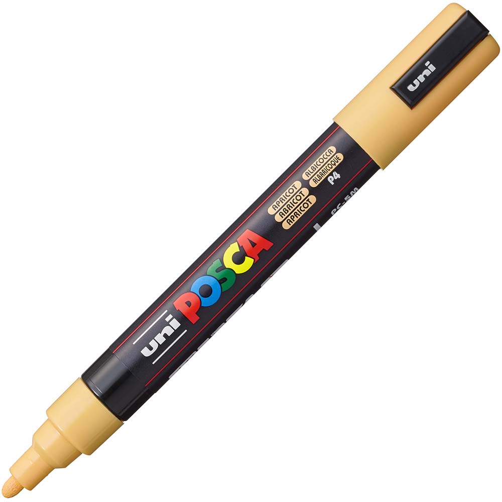 Image for POSCA PC-5M PAINT MARKER BULLET MEDIUM 2.5MM PASTEL APRICOT from Connelly's Office National