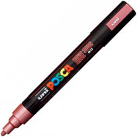 posca pc-5m paint marker bullet medium 2.5mm metallic red