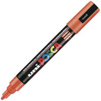 posca pc-5m paint marker bullet medium 2.5mm orange
