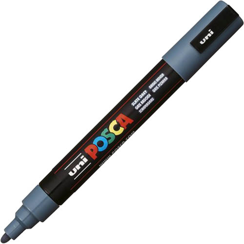 Image for POSCA PC-5M PAINT MARKER BULLET MEDIUM 2.5MM SLATE GREY from Discount Office National