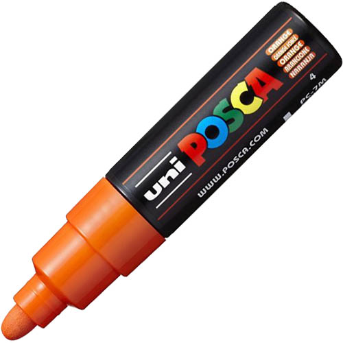 Image for POSCA PC-7M PAINT MARKER BULLET BOLD 5.5MM ORANGE from Discount Office National