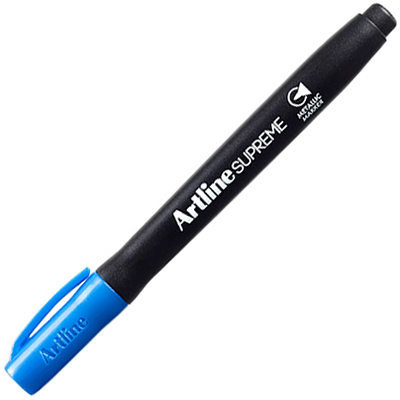 Image for ARTLINE SUPREME METALLIC MARKER BULLET 1.0MM BLUE from BACK 2 BASICS & HOWARD WILLIAM OFFICE NATIONAL