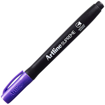 Image for ARTLINE SUPREME METALLIC MARKER BULLET 1.0MM PURPLE from Ezi Office Supplies Gold Coast Office National