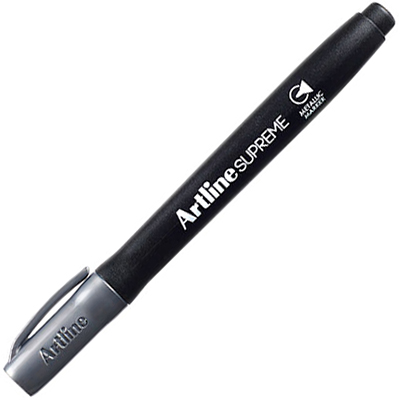 Image for ARTLINE SUPREME METALLIC MARKER BULLET 1.0MM SILVER from PaperChase Office National