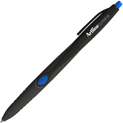 Image for ARTLINE SUPREME RETRACTABLE BALLPOINT PEN 1.0MM BLUE BOX 12 from Discount Office National