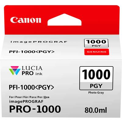 Image for CANON PFI1000PGY INK CARTRIDGE PHOTO GREY from OFFICE NATIONAL CANNING VALE