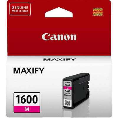 Image for CANON PGI1600M INK CARTRIDGE MAGENTA from Aztec Office National