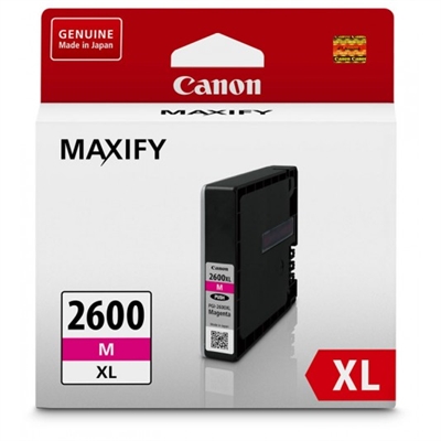 Image for CANON PGI2600XLM INK CARTRIDGE HIGH YIELD MAGENTA from Pirie Office National