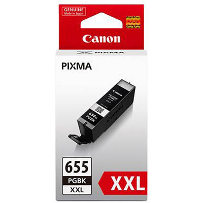 Image for CANON PGI655XXL INK CARTRIDGE EXTRA HIGH YIELD BLACK from Connelly's Office National