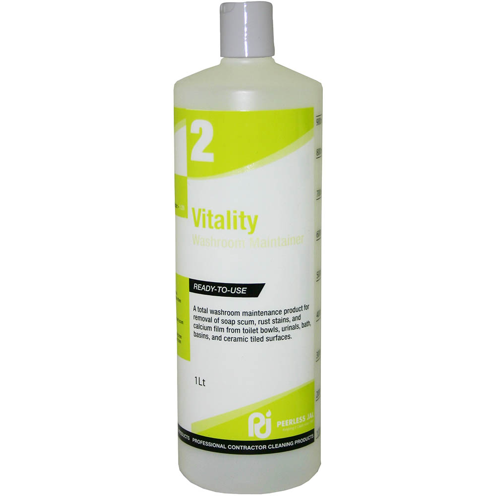 Image for PEERLESS JAL BOTTLE PRINTED VITALITY 1 LITRE from Surry Office National
