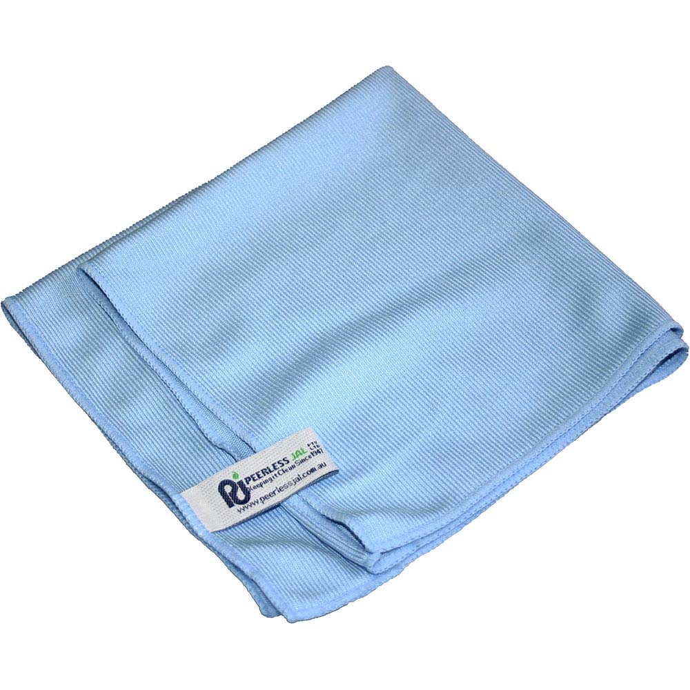 Image for PEERLESS JAL MICROFIBRE CLOTH GLASS LIGHT BLUE from Aztec Office National