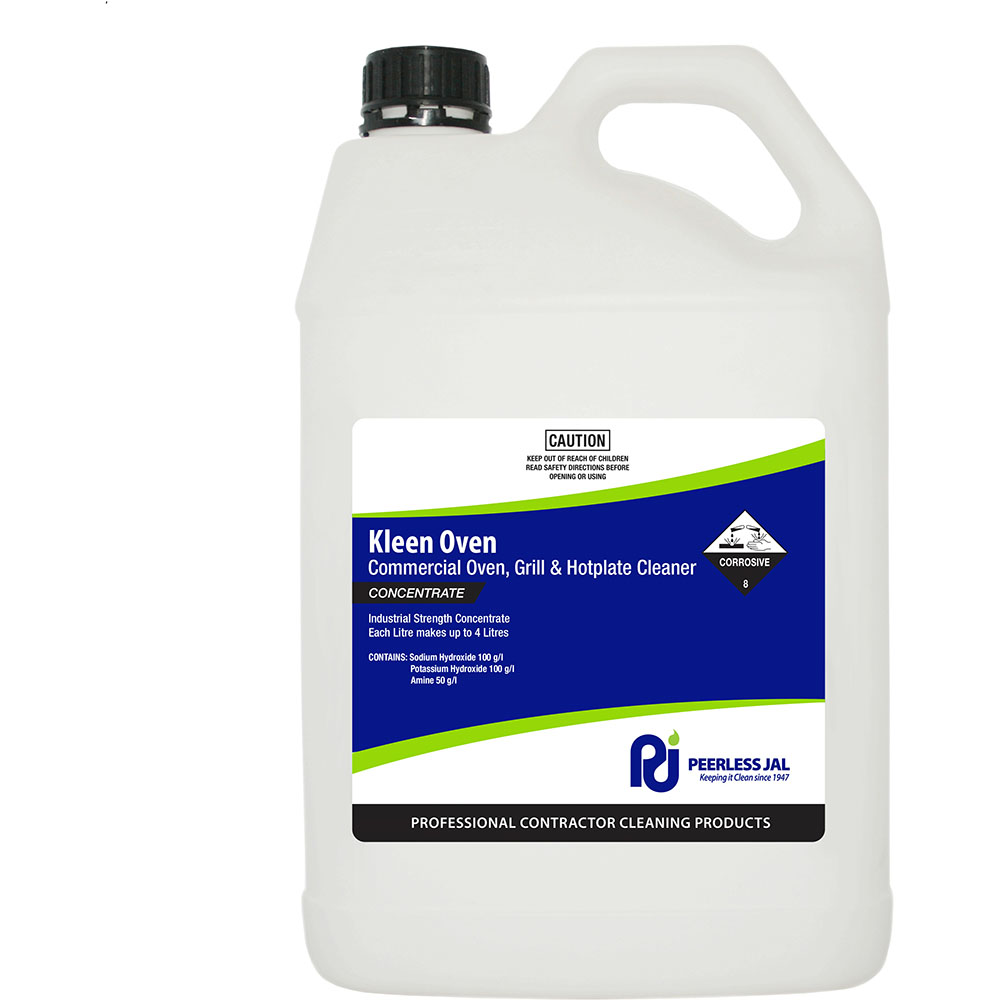 Image for PEERLESS JAL KLEEN OVEN GRILL AND HOTPLATE CLEANER CONCENTRATE 5 LITRE from OFFICE NATIONAL CANNING VALE