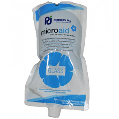Image for PEERLESS JAL MICROAID GLASS CLEANER PACK 1 LITRE from Surry Office National