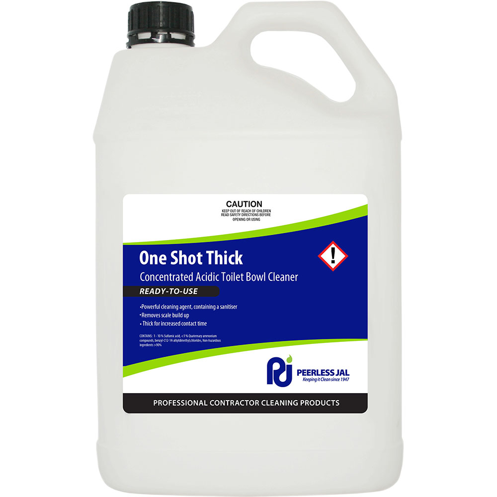Image for PEERLESS JAL ONE SHOT THICK TOILET BOWL CLEANER 5 LITRE from Mackay Business Machines (MBM) Office National