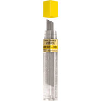 pentel hi-polymer mechanical pencil lead refills hb 0.9mm tube 15