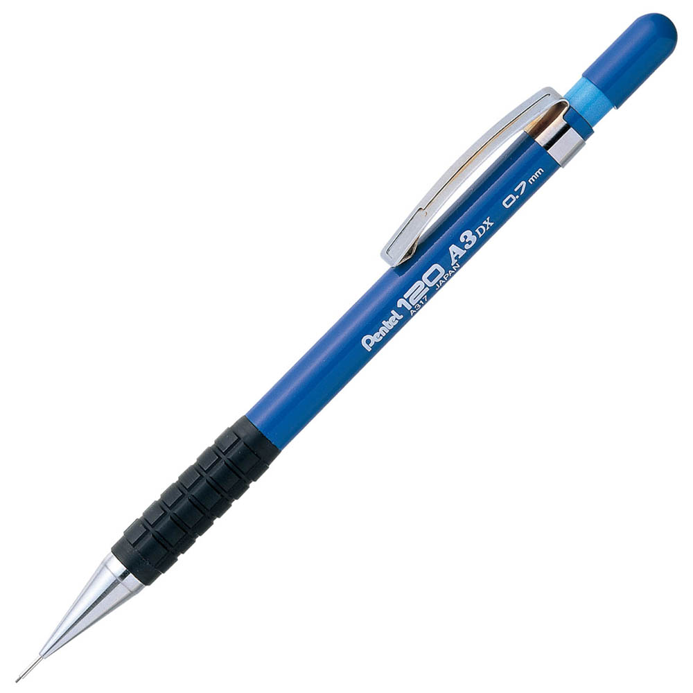 Image for PENTEL A317 120-A3DX MECHANICAL PENCIL 0.7MM BLUE BOX 12 from Express Office National