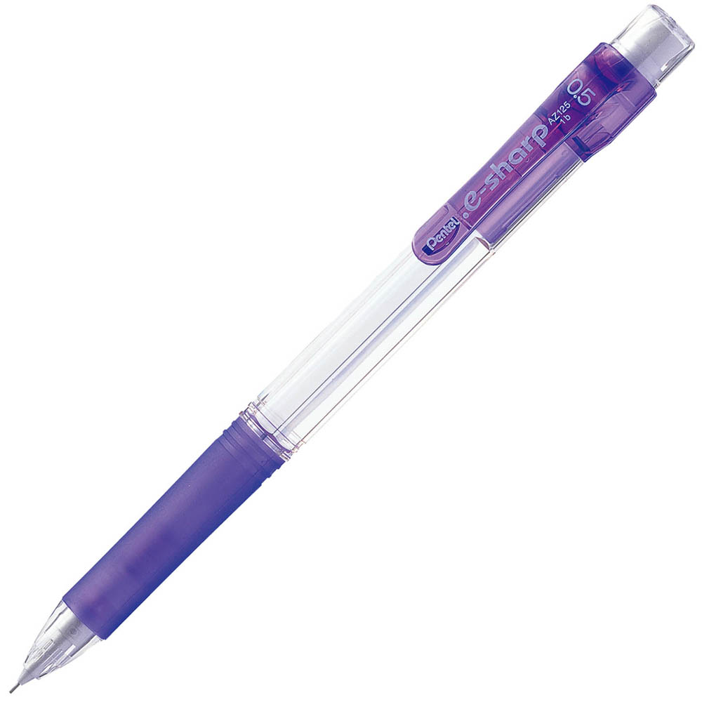 Image for PENTEL AZ125 E-SHARP MECHANICAL PENCIL 0.5MM VIOLET BOX 12 from OFFICE NATIONAL CANNING VALE