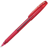 pentel bk401 superb g ballpoint pen 1.0mm red box 12