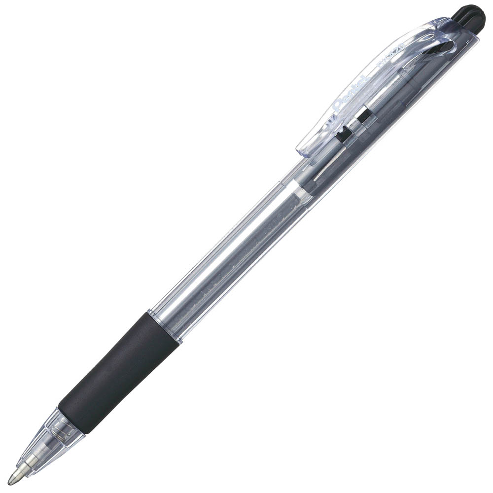 Image for PENTEL BK420 WOW RETRACTABLE BALLPOINT PEN 1.0MM BLACK BOX 12 from Emerald Office Supplies Office National