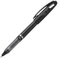 pentel bl117 tradio energel gel ink pen 0.7mm black barrel black ink box 12