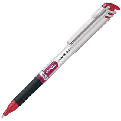 Image for PENTEL BL17 ENERGEL GEL INK PEN 0.7MM RED from Our Town & Country Office National