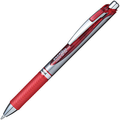 Image for PENTEL BL80 ENERGEL RETRACTABLE GEL INK PEN 1.0MM RED from Coffs Coast Office National